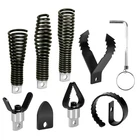Viybtue 8-PIECE Drain Snake Drill Attachment Cutter And Auger Set Compatible New. Price: $38.27.