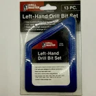 13 Piece Left-hand Drill Bit Set Hss Screw Bolt Extractor New. Price: $45.37.