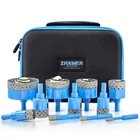 Diamond Core Drill Bits Set 11PCS (6-65MM) For Ceramic, Granite, Marble New. Price: $107.19.