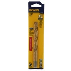 Irwin 1862932 7/16" Reduced Shank Titanium Coated 135 Split Point Drill Bit New. Price: $8.94.