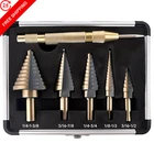 Step Drill Bits Set, Hss Titanium-coated 50 New. Price: $29.99.