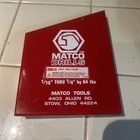Matco Tools Drill Bit Set Usa Cobalt Steel 13-PIECE( 1/16 1/4 ) DMC13. New. Price: $60.00.