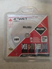 Rubi 4" Wet Professional Buff Polishing Pad Beige 4IN 102MM Mpn 61971 New. Price: $12.99.