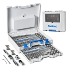 Toolant Piece Ratcheting Tap And Die Set, Sae/metric 127PCS New. Price: $202.61.