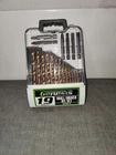 Drill/driver Set Piece Genesis GADB19-TITANIUM Coated Bits-new. Price: $28.95.