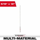 Shockwave Multi-material Drill Bit,impact-duty Carbide,hex SHANK,5/16X12 In. 4 New. Price: $21.41.