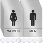 Unisex Bathroom Signs, Restroom For Business - And Women 10 Pa... New. Price: $117.09.
