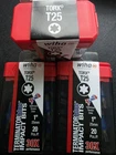 Lot 3 Wiha Terminatorblue Impact Torx T25 1'' 20 Drill Bits 70060 New. Price: $15.99.