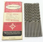 Cleveland Twist 1/4" X 6-1/8" Hss Drill Bits Fast Spiral Flute 12 Pack Usa New. Price: $28.99.