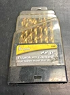 Titan, 11006, Titanium Drill Bit, Missing 5 Bits Used. Price: $7.99.