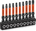 Dyrecelve Impact Torx Bit Set T15 T20 T25 T30 T40, 10-PACK Inch S2 Steel Magne New. Price: $13.99.