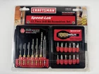 Sears Craftsman Usa 21-PIECE Speed-lok Drill Bit / Screwdriver Set 26144 Nos New. Price: $25.00.