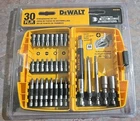 Dewalt DWA21SD30 30-PIECE Screwdriving Bit Set New. Price: $20.00.
