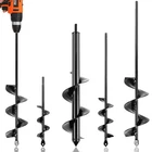 Auger Drill For Planting Set Of 4, Garden Ground Earth Spiral Bits And New. Price: $45.99.