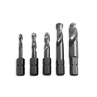 Milescraft Stubbybit High Speed Steel Hex Drill Set 1/4 Dia. In. Shan New. Price: $21.26.