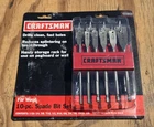 Nos Sears Craftsman 10 Piece Spade Bit Set And Rack For Woodworking 20900 New. Price: $21.99.