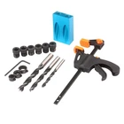 15PCS Pocket Hole Jig, Degree Dowel Drill 67 * 38 18 Mm, Blue, Black New. Price: $14.76.