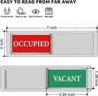Privacy Sign - Vacant Occupied For Home Bathroom Office Restroom Confere... New. Price: $15.95.
