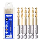 Jefe Hex 6-PIECE 3/16" Twist Drill Bits Hss Shank Bit, 135 Degree New. Price: $27.05.