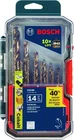 Bosch CO14B 14-PIECE Assorted Set With Included Case Cobalt M42 Metal Drill Bi New. Price: $48.69.