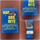 Bad Dog 14 Piece Multipurpose High Speed Drill Bit Set Hex Shank 3/32 To 1/2 Used. Price: $64.00.
