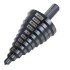 Jerax Tools Hss 7/8-1-3/8 High Speed Steel Step Drill Bits, Doubles 1-3/8" New. Price: $40.26.