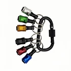 1/4" Hex Shank Quick Release Keychain Screwdriver Drill Bit Holder Colorfulb New. Price: $5.97.