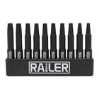 Double Square 8 Point Star Bit Set. Railer Premium S2 Steel Inch Spline D... New. Price: $17.06.