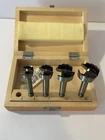 Craftsman Forstner Set 5 Pc Wood Boring W/ Case (missing One) Used. Price: $12.99.