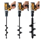 Set (1.6X12, 2.6X12, 3.5X12) Auger Drill Bit For Planting - Easy Planter Ga... New. Price: $32.04.