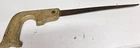 Vtg Saw 9" Blade Carved Plastic Handle Unique Globemaster Used. Price: $20.00.