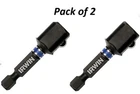 Irwin 1837574 1/4" Bit Driver Socket Adapter (impact Ready) Inch New. Price: $13.29.
