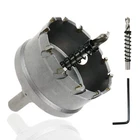 Rannb Hole Saw Cutting Dia Carbide 2.5"/63MM, Stainless Steel New. Price: $20.08.