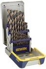 Irwin Tools Drill Bit Set, High-speed Steel, 29-PIECE (3018005) New. Price: $158.90.
