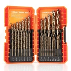 Amoolo Cobalt Drill Bit Set (1/16"-1/2"), M35 In (31PCS) New. Price: $76.15.
