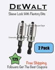 Pack Dewalt Screwlock Sleeve - 2" Impact Ready Flextorq Bit T25 New. Price: $10.81.
