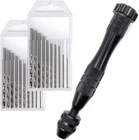 Kingforest Precision Pin Vise Hand Drill - Steel Manual Tool With Black New. Price: $14.00.