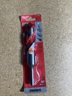 Milwaukee Carbide Hammer Drill Bit, 1IN. Dia. X 4IN. 6IN., Model# 48-20-9049 Open. Price: $25.00.
