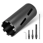 Uimoso Diamond Core Drill Bit For Dry Coring, 4-12 Inch Diameter, 9.5 Depth New. Price: $47.49.