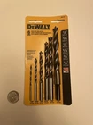 Dewalt DW1720 Brad Point Bit Set, 6-PIECE New. Price: $17.05.