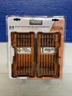 Ridgid AC98241 24-PIECE Impact Rated Drilling And Driving Bits Kit New Sealed. Price: $43.99.