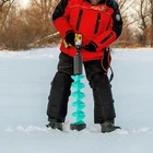 Ice Fishing Auger For Fast Drilling With Spiral Blade New. Price: $59.17.