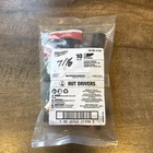 Milwaukee Authentic 49-66-4736 Shockwave 7/16 In. Insert Nut Driver Set (10 Pk) New. Price: $25.00.