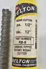 Relton RB-10-18 5/8" X 12" Carbide Tipped Straight-shank Rotary Rebar Cutter New. Price: $29.87.