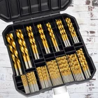 99PACK Drill Set 1/16"-3/8" Hss Titanium Multi Twist Metal Tools New. Price: $24.99.