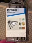 5 Pcs Qwork, WD1801 6, 8, 10, 12MM Multi Material Drill Bit Set New. Price: $15.00.