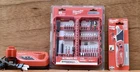 Genuine Milwaukee M12 Battery & Charger + Drill Bit Set Fastback Knife Bundle New. Price: $89.99.