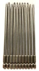Eazypower #2 Robertson 6" Square Recess 1/4" Hex Bits 10 Pack New. Price: $17.99.