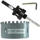 The Amazing Tile And Glass Cutter 3 1/4 Carbide Hole Saw Bit Concrete New. Price: $75.31.