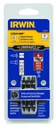 Irwin 1876224 Impact Grip Double-ended Screw Extractor Insert Bits, 3-PIECE New. Price: $23.99.